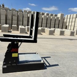 Statischer E-Power Beton-Stapelblock-Kipper + Klemme