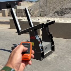 Statischer E-Power Beton-Stapelblock-Kipper + Klemme